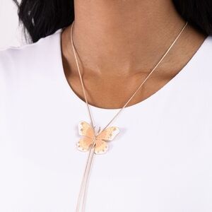Elegant Butterfly Pendant Necklace